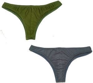 Intimantic Women Bikini Dark Green, Grey Panty - Buy Intimantic Women ...