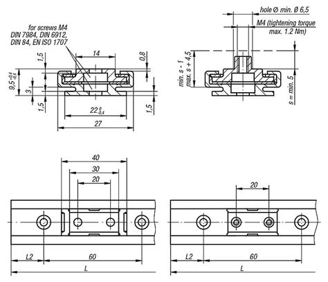 Miniature slide guides DryLin® N | norelem