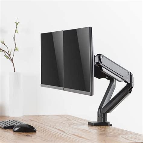 Buy NEWSTAR PREMIUM DUAL MONITORS ALUMINUM SPRING MONITOR ARM Adjust ...