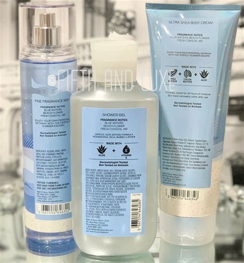 Buy Set~Bath & and Body Works~Midnight Swim~Fragrance Mist~Body Cream ...