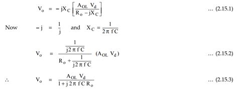 A.C. Characteristics of Op-amp