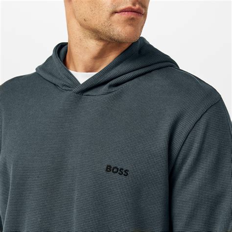 Boss | Mens BW Waffle Hoodie Texture Design | OTH Hoodies ...
