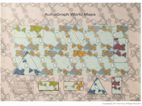 Authagraph World Maps 40 Authagraph World Maps In One A New ...