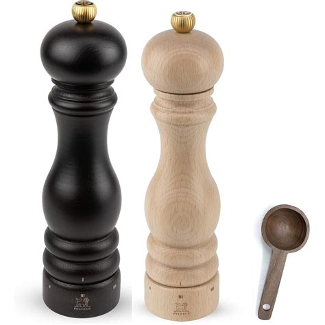 Peugeot Paris u'Select Salt & Pepper Mill, Inch, Chocolate/Natural ...