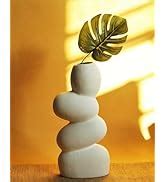 Buy Kawai Homes Face Vase Cute Abstract Queen White Aesthetic Resin ...