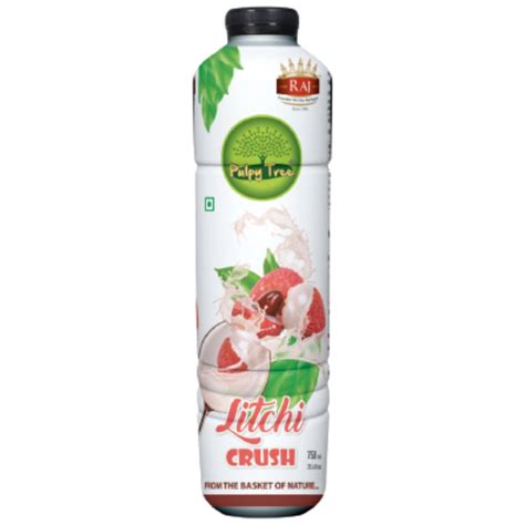 RAJ LITCHI CRUSH 750 ML (PACK OF 1) – Raj Jeera