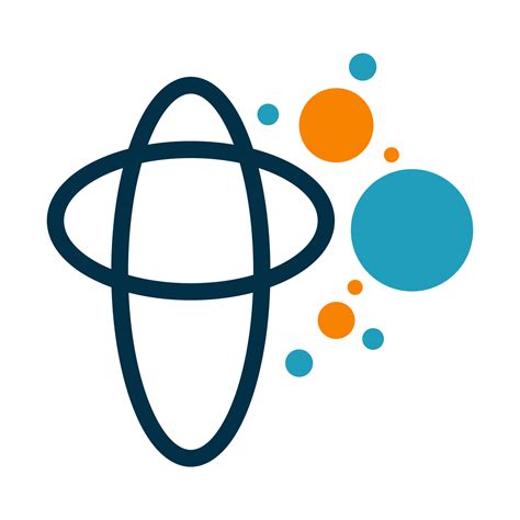 Particle Physics Flat illustrations about subatomic particles, the ...