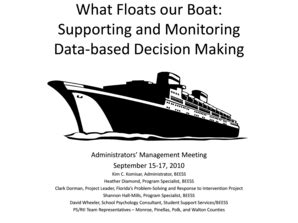 Fillable Online fldoe Supporting and Monitoring Data-based Decision ...