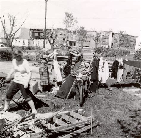 Fargo 1957 Tornado Damage Pictures