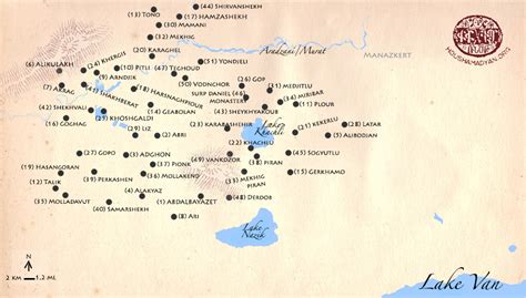 Haritalar | Bitlis Vilayeti | Bulanık Kazası | Yerleşim Birimi ...