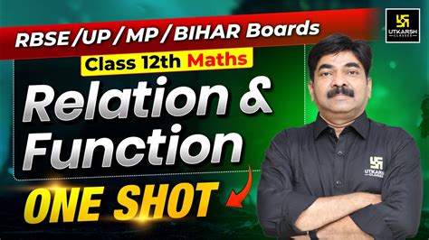 Relation and Function One Shot Class 12 的图像结果