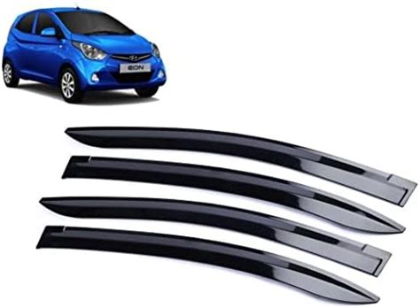 AutoMoto Unbreakable Injection Moulded Car Side Window Deflector, Door ...
