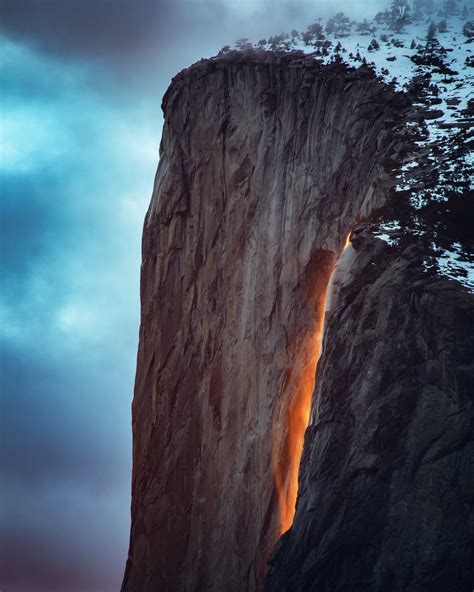 Yosemite Firefall 2025