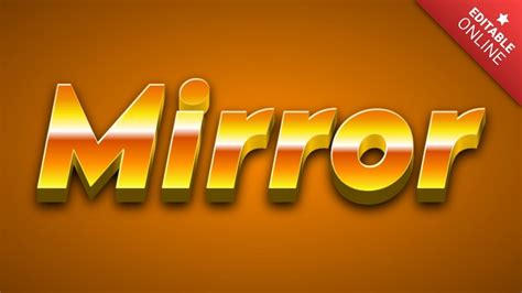 Image result for Mirrored Text