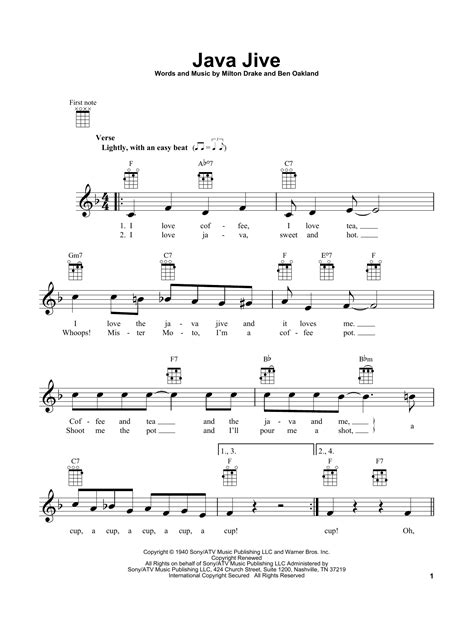 Image result for Java Jive Ukulele Tutorial