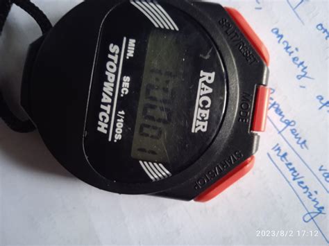 Hetkrishi Stopwatch with Alarm Handheld LCD Digital Professional Timer ...