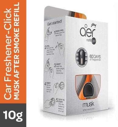 Godrej Aer Click Musk After Smoke Refill Car Freshener Price in India ...