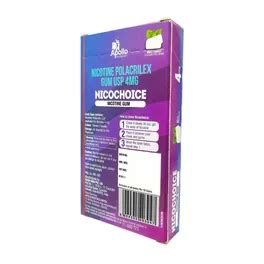 Buy Apollo Pharmacy Nicochoice 4mg Nicotine Gum, 10 Count | 19 Minutes ...