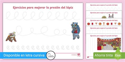 Hoja de actividad: Ejercicios de grafomotricidad 2- Guía de trabajo