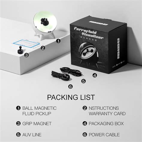 HusonoLife Ferrofluid Sound Visualizer, Dancing Ferrofluid India | Ubuy