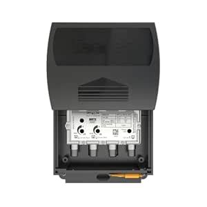 Televes 560483 Dual Input Antenna Preamp Amplifier/Combiner, Coaxial F ...