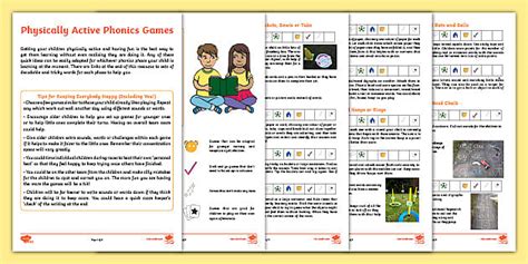 Physically Active Phonics Activities