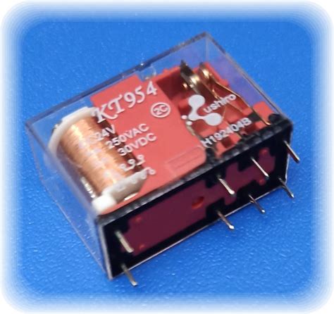 Relay 24V DPDT - PCB Type - Project Point Online