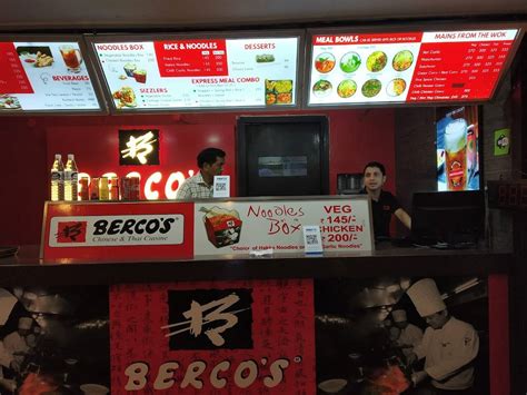 Menu at Berco's, Sarhol, F3JJ+52P