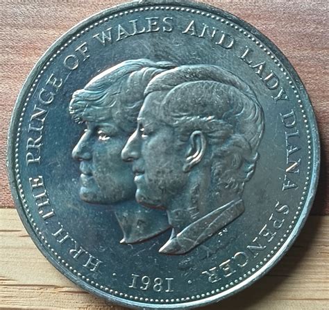 1981 Prince Charles & Lady Diana Royal Wedding Silver Coin - Etsy
