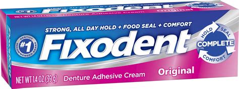 Fixodent Original Denture Adhesive Cream 1.4 Ounce : Amazon.in: Health ...