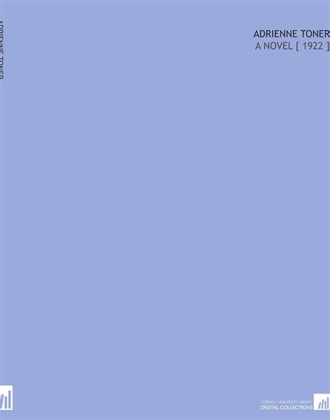 Adrienne Toner: A Novel [ 1922 ] : Amazon.in: Books