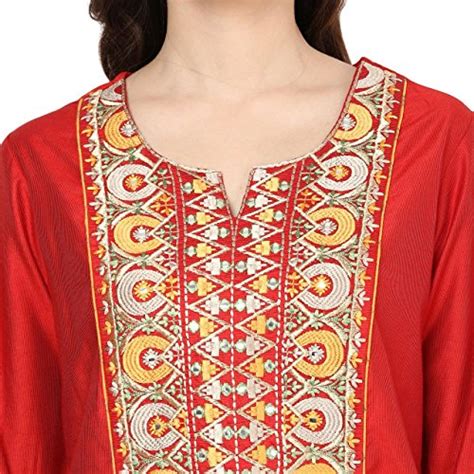Buy Rangmanch by Pantaloons Women's Gadwal A-Line Kurta ...
