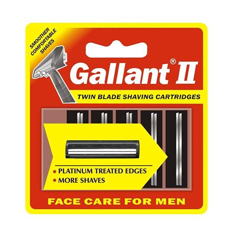 Buy GANESHA ENTERPRISES Men Gallant Ii Cartridges, 5 Pieces(Pack Of 10 ...