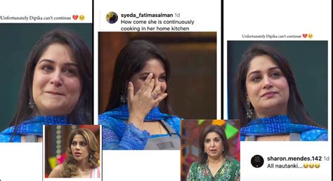 Dipika Kakar quits celebrity MasterChef due to shoulder injury; fans ...
