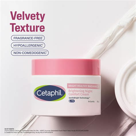 Buy Cetaphil Brightening Night Comfort Cream | India