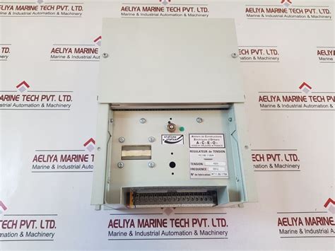 A-c-e-o Converteam 15074/1100 Automation Voltage Regulator – Aeliya ...
