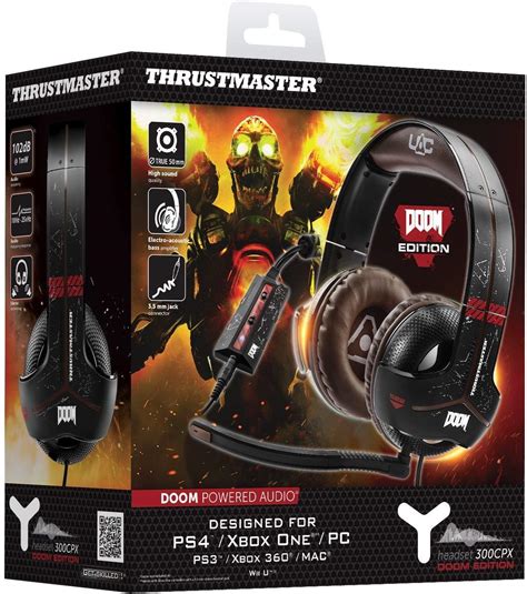 Buy Thrustmaster Y-300 CPX Doom Edition | Gaming Headset | PC/PS3/PS4 ...