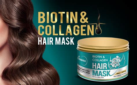 St.Botanica Biotin & Collagen Strengthening Hair Mask, Revives Dull ...