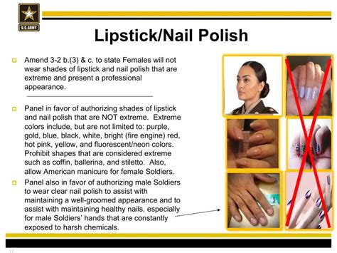 Army Nail Regulations 2024 | AR 670-1 Nails Polish Female & Male