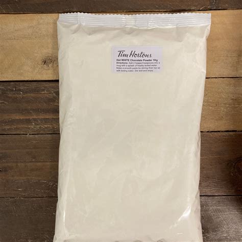 Tim Hortons WHITE Hot Chocolate Powder (Plain Packaging) 1Kg & Low ...