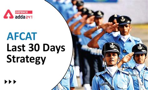 AFCAT 1 2022: Last 30 days Strategy