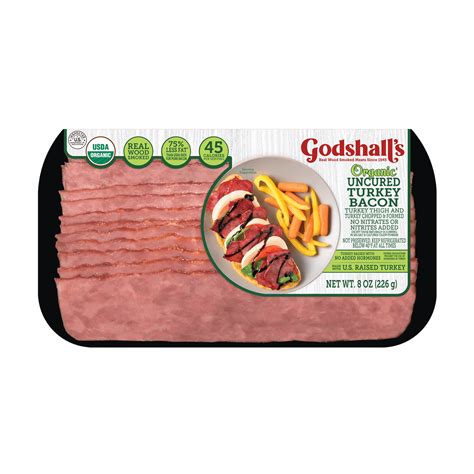 Organic Uncured Turkey Bacon - Godshall's