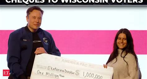 Wisconsin SC race: Musk hands out $1M cheques to voters at Town Hall ...