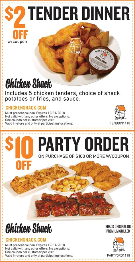 Chicken Shack Menu, Prices and Locations - Central Menus