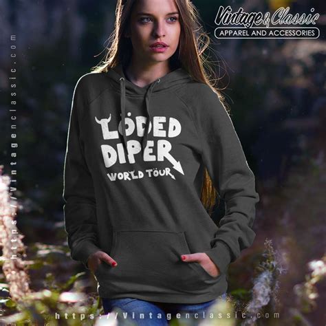 Loded Diper World Tour Shirt Merch Im Sorry Women Tour ...
