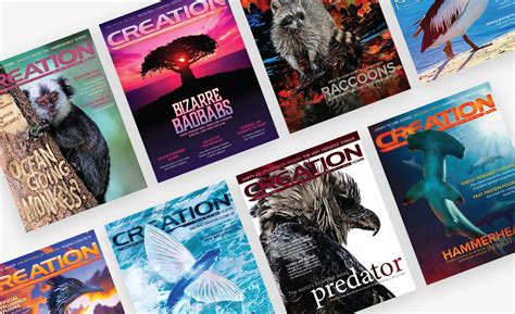 Image result for Creation Magazine Newest Programs