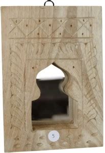 Spice Box Handmade Vintage Style Indian Temple Mirror Small Wall Decor ...