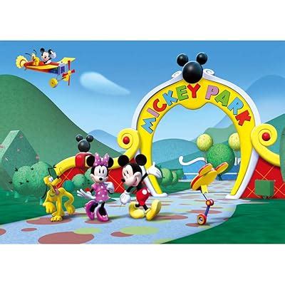 Moonlight Studio Mickey Mouse Birthday Photo Backdrop - 7x5ft Vinyl ...