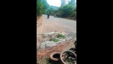 Accident-prone spot at Gulem, WRD takes temporary action, levels it ...