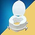 Veayva commode raiser 6inch with lid(rs04 6”) : Amazon.in: Health ...